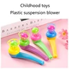 Plastic Ball Toy Floating Ball Game for Toddler Kids Early Learning Interactive Pipe Blowing Breath Training Playsets 2