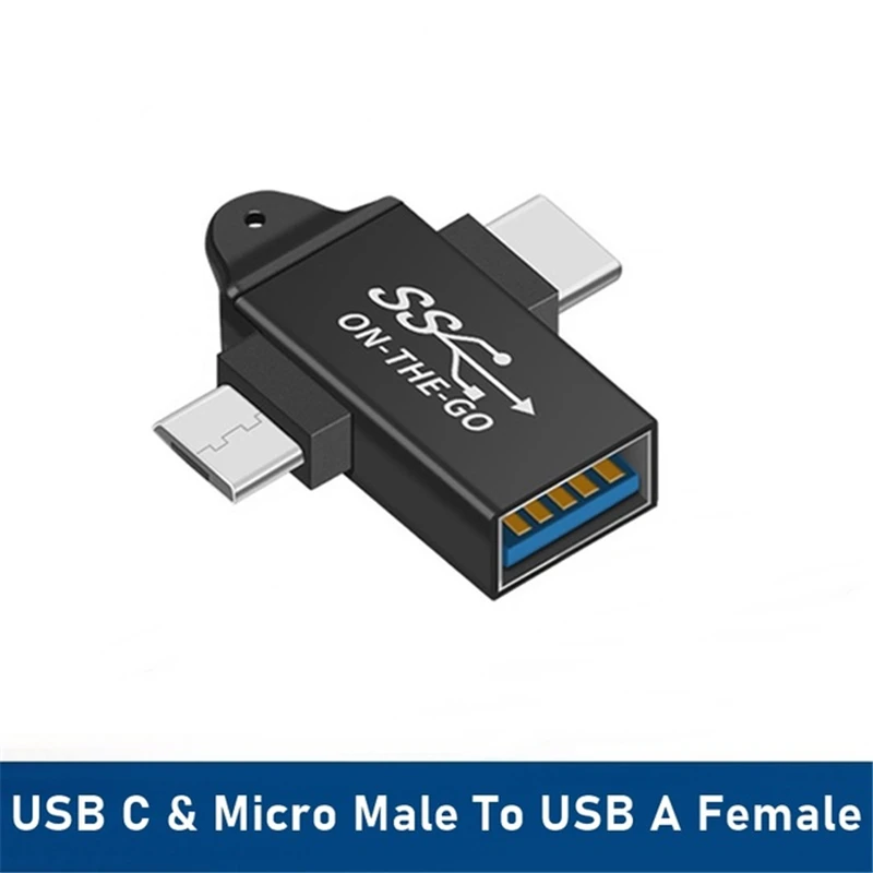 Universal Type C Male to Micro USB Female OTG Adapter for Data Sync by Tongdaytech Description Image.This Product Can Be Found With The Tag Names Cable otg micro usb tipo c, Macho usb c, Micro usb macho usbc, Otg usb cabl, Otg usb hembra