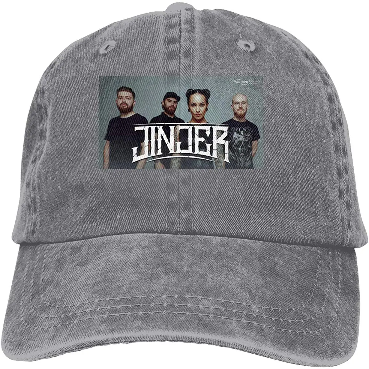 Jinjer модная повседневная Регулируемая ковбойская шляпа бейсболка для мужчин и женщин Черная