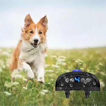 

Pet Dog Rechargeable Electric Anti Bark Collar Stop Barking Training Collars for Big Small Medium Dogs High Quality and New