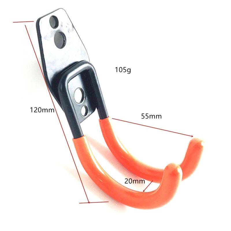 Складское хранилище, тяжелый крюк, многофункциональные электроинструменты, настенный крючок, Легкое крепление, держатель для хранения гаража, двойные кухонные аксессуары