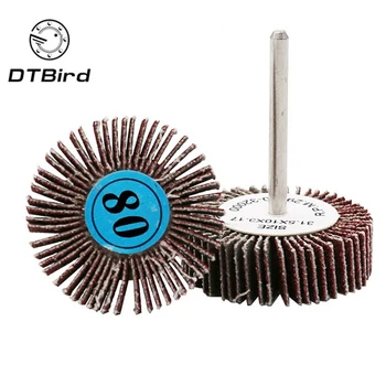 

5Pcs Dremel Accessories Sandpaper Sanding Flap Polishing Wheels Sanding Disc Set Shutter Polishing Wheel For Rotary Power Tools