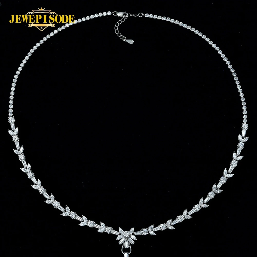 Jewepisode 100 925 Sterling Silver Created Moissanite Diamonds Wedding