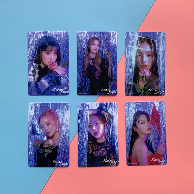 10Pcs/set KPOP Momoland Starry Night Photocard Lomo Crystal Card Sticker Paper Small Cards Album Starry Night JooE TIKI TAKA afbeelding