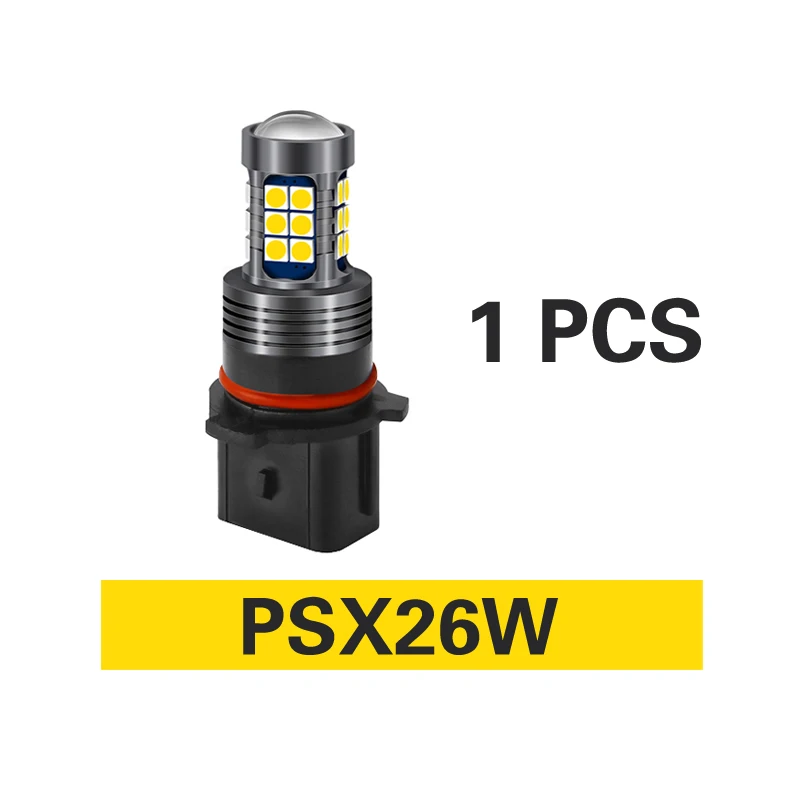 PSX26W 1 шт. для Mitsubishi lancer x 10 l200 pajero sport outlander xl Galant rvr Eclipse Автомобильный светодиодный фонарь лампа H8 H11 H16 9006 HB4 - Испускаемый цвет: PSX26W
