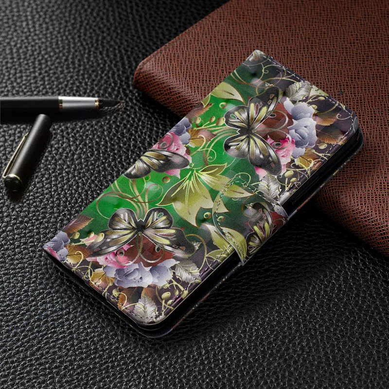 Роскошный цветок кожаный чехол с откидной крышкой для samsung Galaxy M10 M20 M30 A70 A50 A50S A40 A30 A30S A20 A20E A20S A20 A10S A10 бумажник чехол - Цвет: 10
