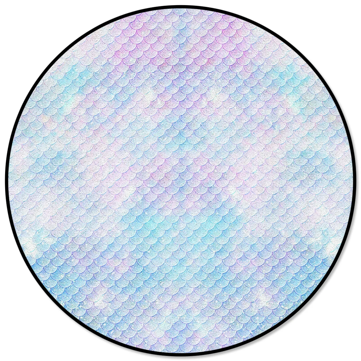 Красивый круглый ковер в виде русалки, ковры для гостиной, декоративные коврики для детской комнаты, коврики для спальни, современные коврики