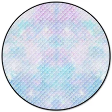 Красивый круглый ковер в виде русалки, ковры для гостиной, декоративные коврики для детской комнаты, коврики для спальни, современные коврики