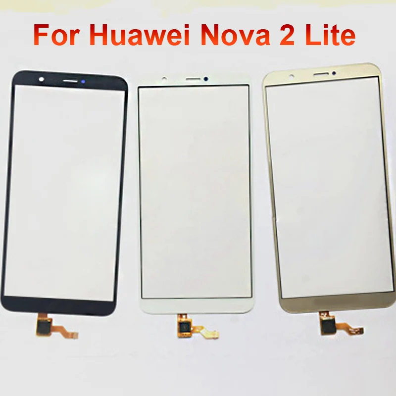 Для Huawei NOVA 2 Lite Сенсорная панель экран дигитайзер стекло сенсор сенсорный экран сенсорная панель с гибким кабелем Замена Nova2Lite