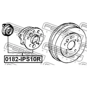 

Rear hub (TOYOTA GAIA ACM10/CXM10/SXM10 1998-2004) FEBEST
