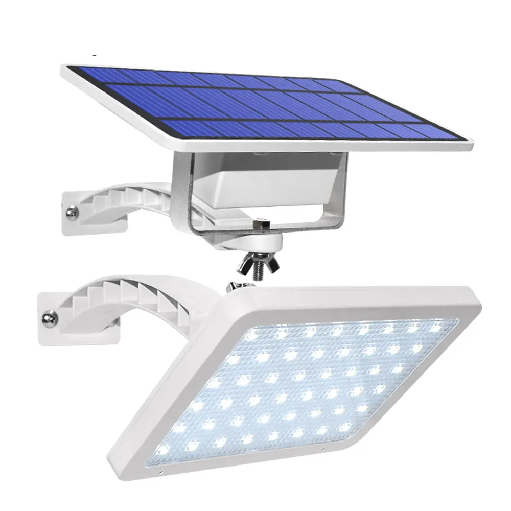 

48 leds Solar Light For Outdoor Garden Wall Yard 800lm Solar Lamp LED Security Lighting With Adustable Lighting Angle