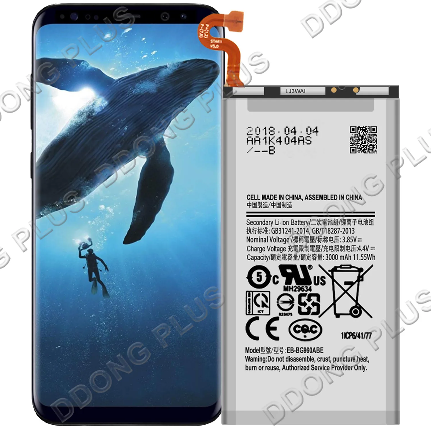 EB-BG960ABE аккумулятор для Samsung Galaxy S9 SM-G960F EB-BG960ABA запасная часть ремонта | Мобильные