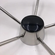 Универсальный устойчивы к ультрафиолетовому излучению 5-спицевый полированный лодка рулевое колесо Нержавеющая сталь морской Класс