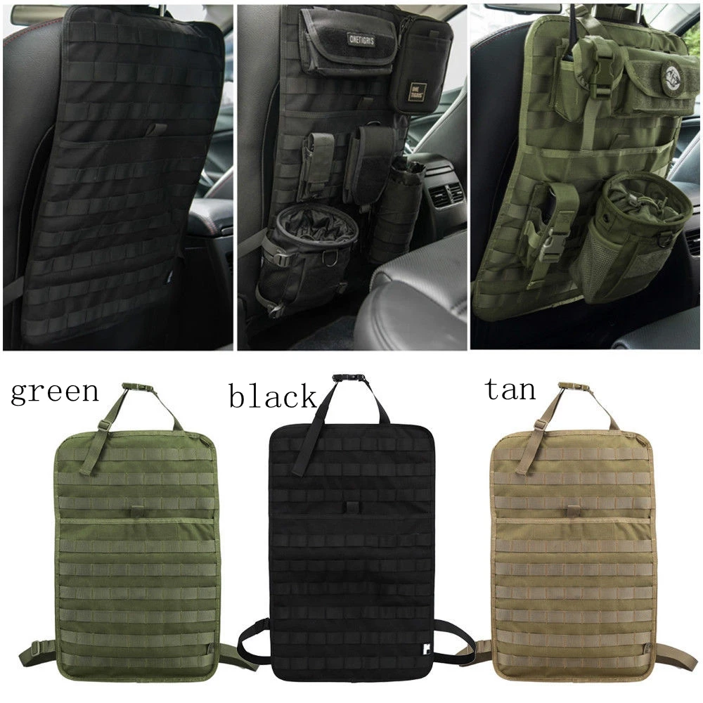Searchinghero Tactical MOLLE Car Seat Back Organizer