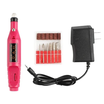 

1 Set Electric Nail Drill Machine Kits Mini Plastic Nail Grinding Machine Kits