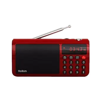 

Rolton T50 Portable World Band FM/MW/SW Stereo Radio Speaker MP3 Music Player with LED Display Support TF Card
