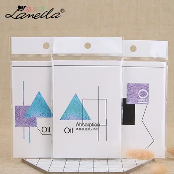 

Lameila Refreshing Purifying Oil-absorbing Sheets 50 Piece Virgin Wood Pulp Delicate Does Not Damage Skin Oil-control Facial Tis