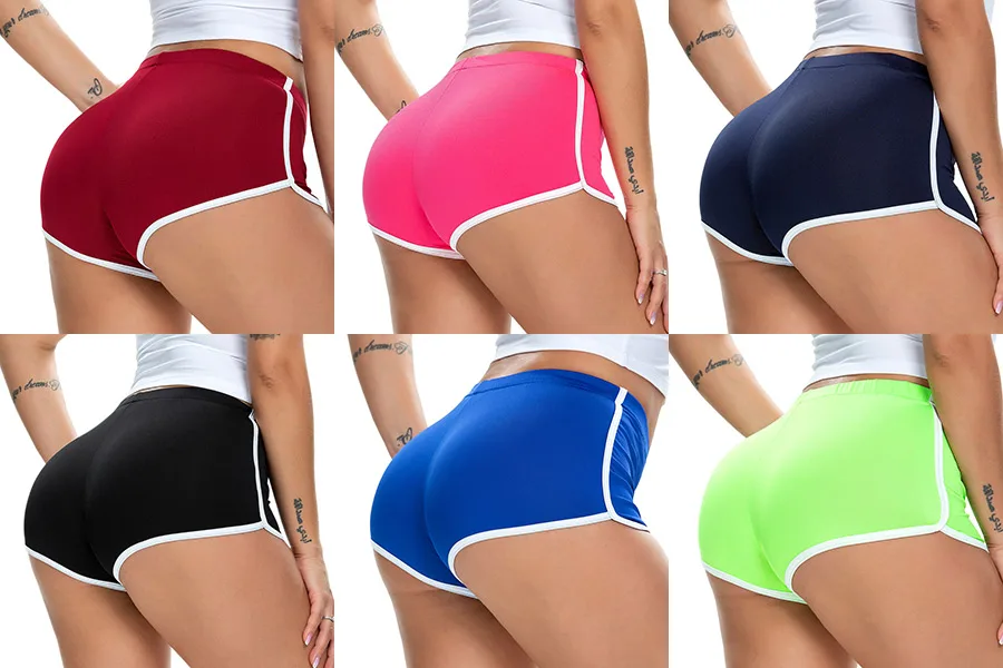 Micro Short Pole Dance Night Clubwear Bermuda Feminina Fitness Shorts Running Stretch Sports Shorts Sexy High Cut Biker Shorts