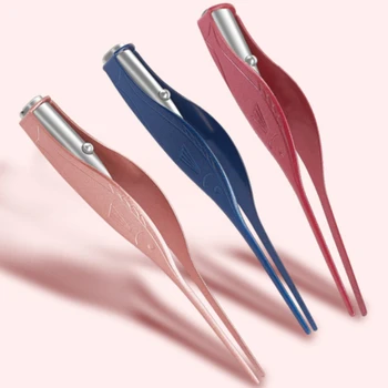 

With Light Led Tool Tweezers Earplug Dig Wax Remover Glow Cleaner Illuminating Ears Care For Kids Clip Ear Pick