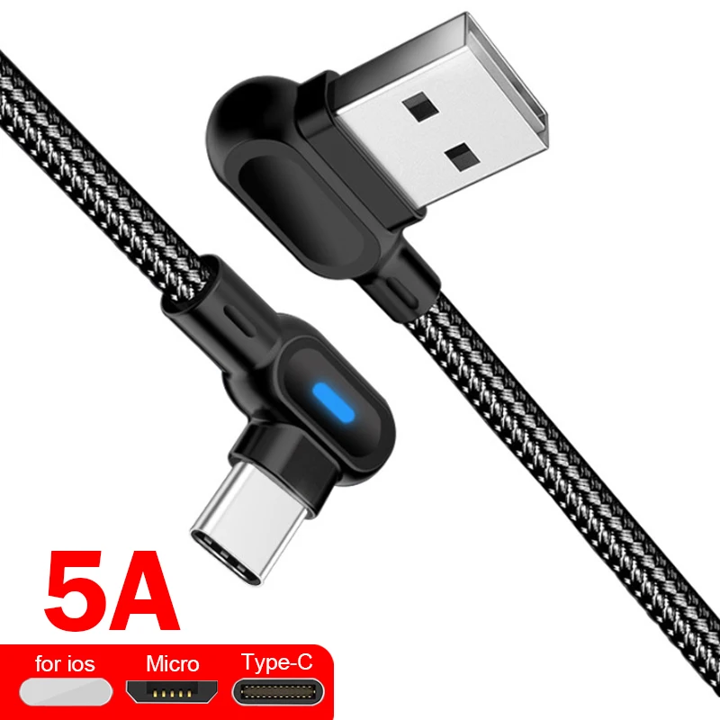 Быстрая зарядка USB зарядное устройство для iPhone X/6 7 Micro USB кабель для мобильного телефона HUAWEI usb кабель для зарядки 1 м
