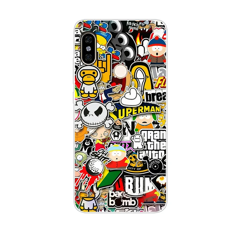 Арбузно-красный Силиконовый чехол для Xiaomi Redmi Note 5, чехол 5,99 'с принтом, милый чехол с изображением котов, чехлы для телефонов xiomi Redmi Note 5 note5 pro fundas Coque - Цвет: Арбузно-красный