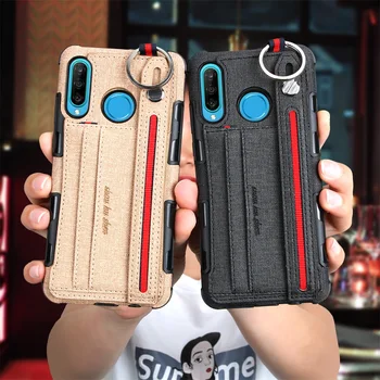 

cloth Wrist strap phone case for samsung galaxy 2018 A8 plus J4 J6 plus J8 A7 A9 2017 J5 J7 A5 A7 metal buckle cover J2Pro J4Cor