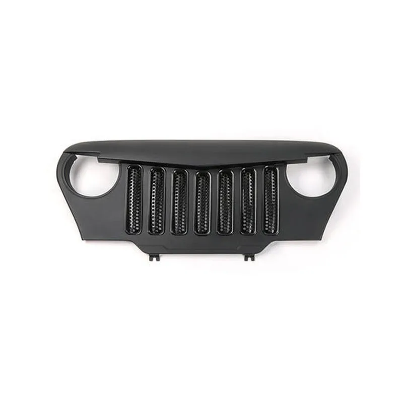 

Front radiator grills for jeep wrangler tj modified bird face grill