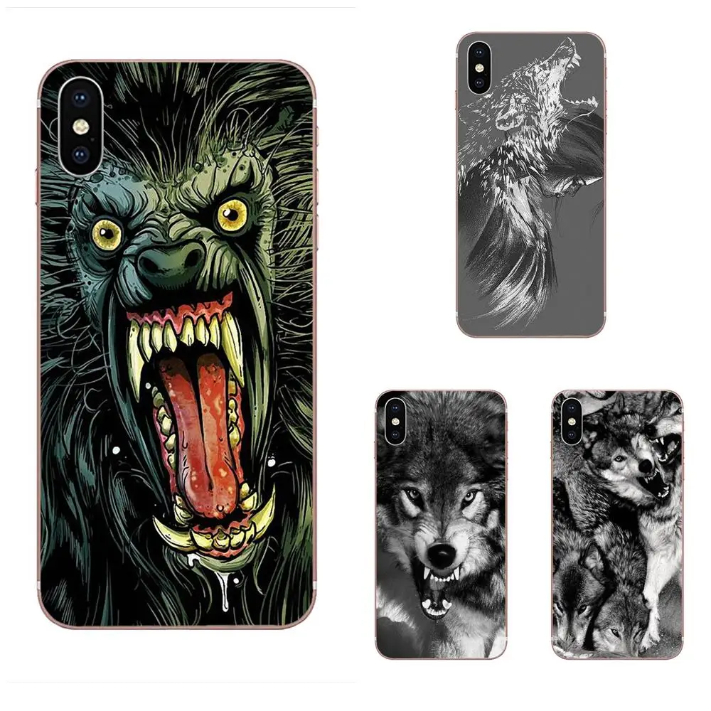 Чехлы из ТПУ для Galaxy Grand A3 A5 A7 A8 A9 A9S On5 On7 Plus Pro Star 2015 2016 2017 2018 Wolf Roar In The Night | Мобильные