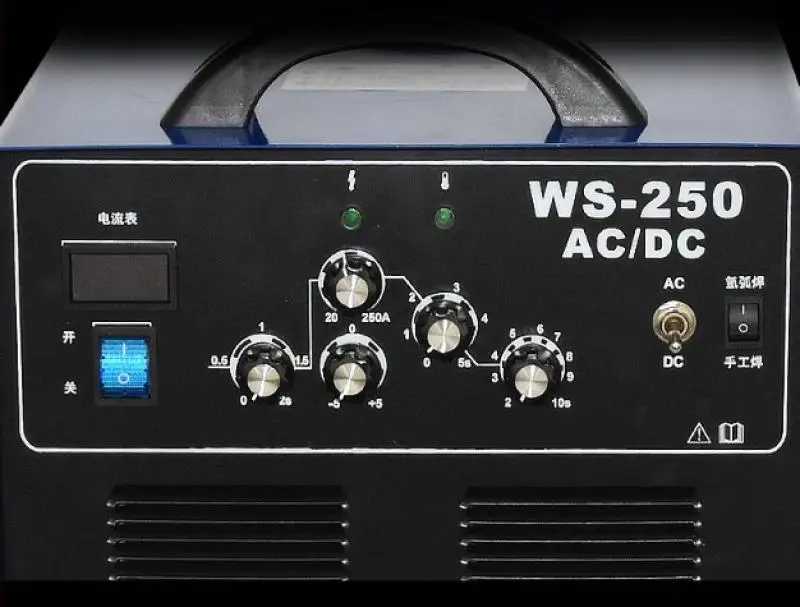 WSE-250 aluminum welding machine special AC and DC 220V argon arc welding / welding machine three in one aluminum alloy welding 2