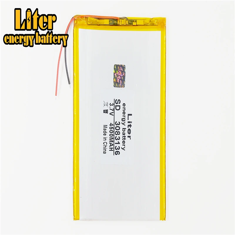 3083136 3.7V 4500MAH 3083138 3084134 tablet battery li-ion rechargeable battery for medical device or POS lithium ion battery