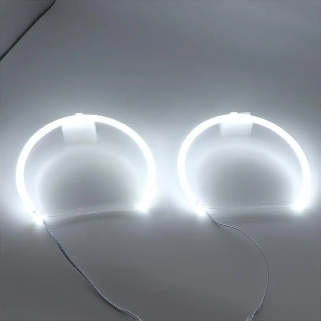 For Audi A4 S4 RS4 2005 2006 2007 2008 2009 Ultra bright SMD white LED angel eyes 2600LM 12V halo ring kit daytime running light