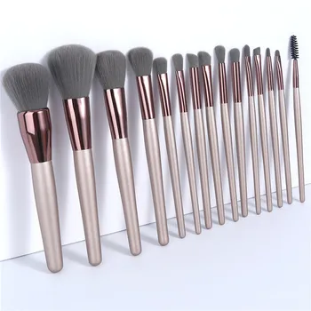 

15Pcs Makeup Brushes Set For Foundation Blush Eyeshadow Concealer Powder Lip Make Up Cosmetics Brush Makeup Pen T15027