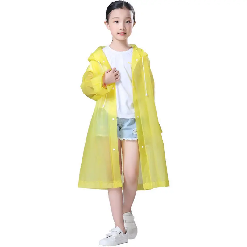 Chubasquero impermeable para niños, Poncho de lluvia reutilizable, chaqueta de capa, impermeable, transparente, para viaje|Impermeables| AliExpress