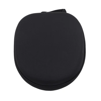 

Portable Headphone Case Women Comestic Bag Hard Headset Bag Traveling Storage Box Makeup Pouch Cosmetic Bag Zipper Solid Casual