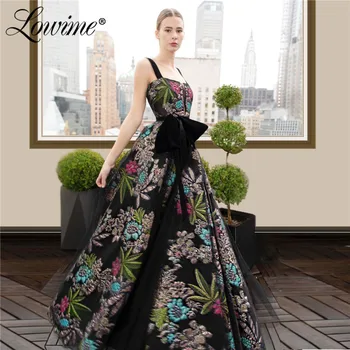 

New Arrival Black Pageant Prom Dresses Formal Evening Dress For Dubai Arabic 2020 African Islamic Party Gowns Vestido De Festa