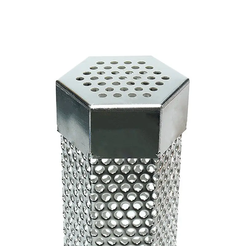 Hexagon Tube Grill Smoker (7)