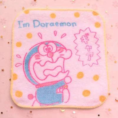 see chart IVYYE 15x15 см Doraemon аниме банное полотенце s хлопок платок мягкое полотенце для лица мультфильм Мочалка для ребенка - Цвет: see chart