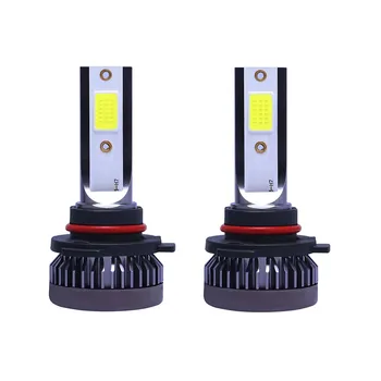 

2Pcs Mini LED Headlight Bulbs Conversion Kit FOG Driving Light Hi-Low Lamps DRL 3000K Yellow-Plug and Play