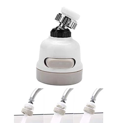 360 Degree Adjustable Rotate Faucet Bathroom Kitchen Shower Faucet Booster Water Saver Splashproof Filter Tap Device Adapter