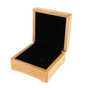 

Square Wooden Bracelet Bangle Jewelry Storage Box Organizer Case