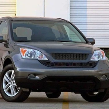 

Use For Honda CRV Racing Grills 2010--11 Year Carbon Fibre Refitt Front Center Racing Grille Cover Accessorie Body Kit
