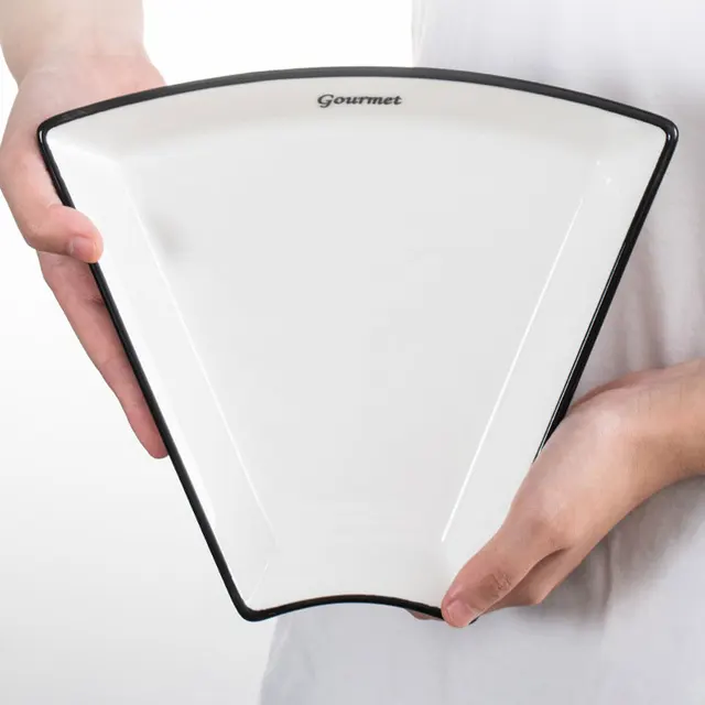 assiette en céramique, cercle combiné – Image 4