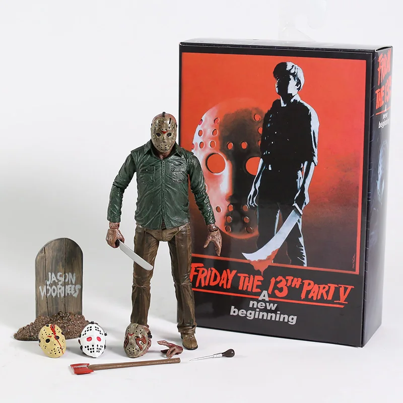 NECA Party A New Beginning Jason Voorhees 7&quot Action Figure Collectible Model Toy | Игрушки и хобби