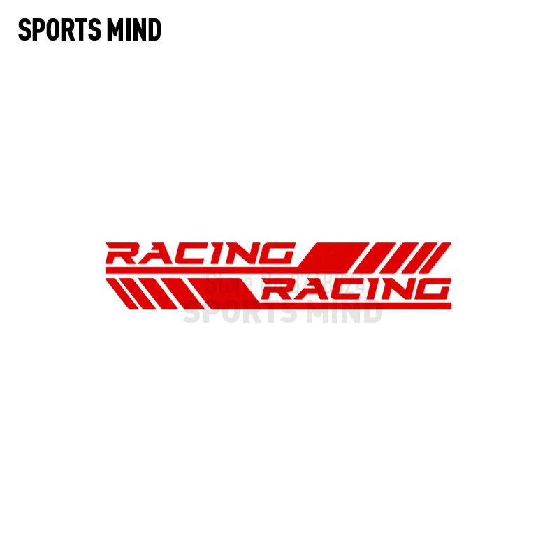 Sports Mind Powered by Mercedes Benz Racing Decal sticker emblem logo RED