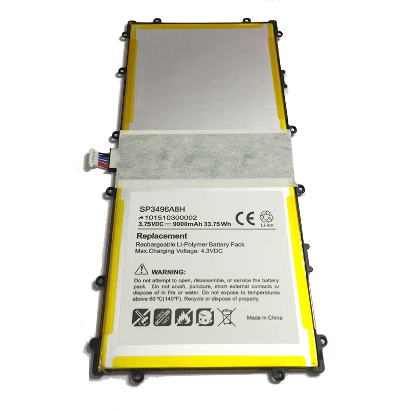 Планшетный литий-полимерный аккумулятор для samsung Google Nexus 10 GT-P8110 HA32ARB Nexus10 аккумулятор 9000 мАч