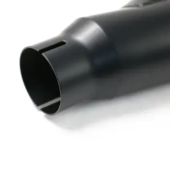

Aluminium Motorcycle exhaust pipe Accessory Tail Pipe Universal 2\" Black