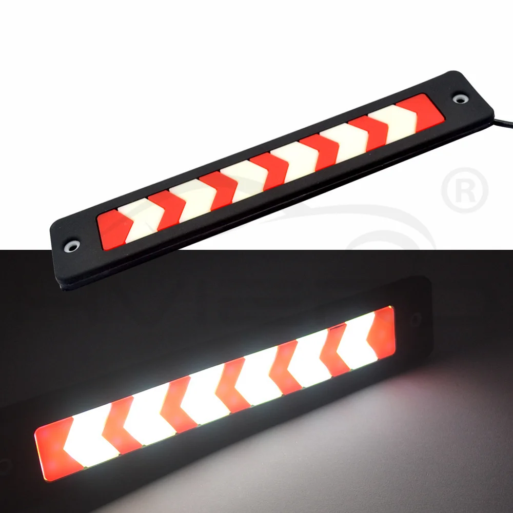 Hviero White COB DRL Silica LED DC 12V 19cm Daytime Running Light DRL Auto External Flexible Lights Waterproof Fog Lamp Car Styling