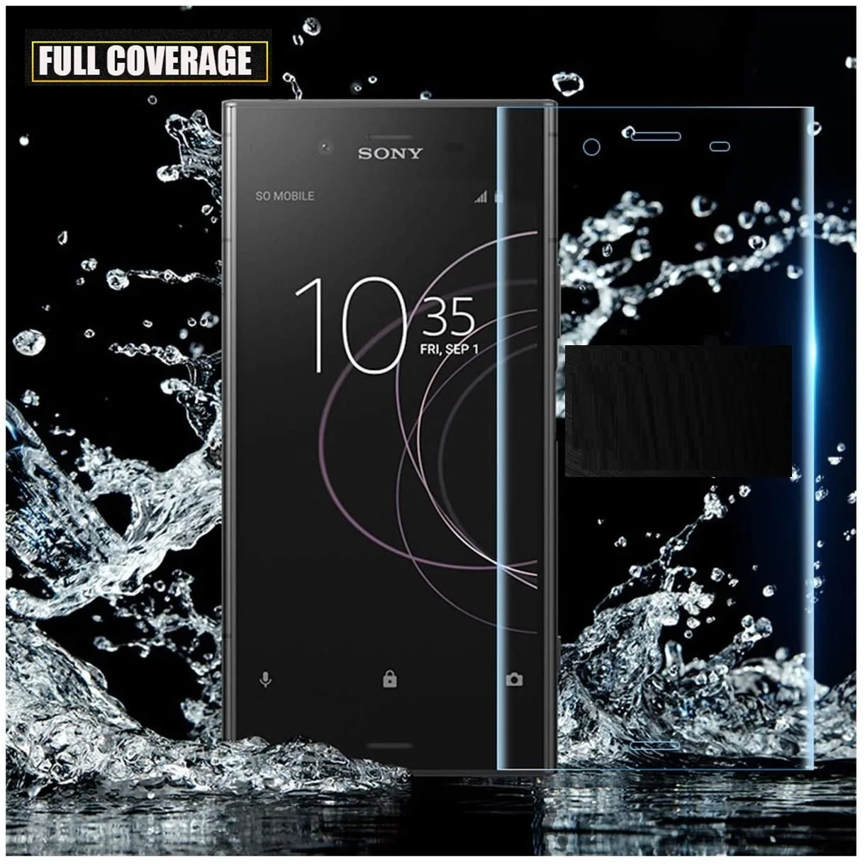 Защитная пленка для экрана Sony Xperia X Performance XZ1 XZ2 компактная Гидрогелевая XZ3 XZ xzs