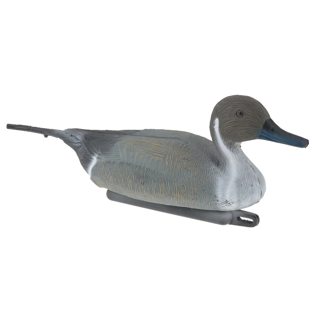Lightweight Hollow Body Floating Duck Decoy Duck Hunting Decoys Hunting Bait Lifelike Pintail Garden Yard Scarer Lawn Ornaments