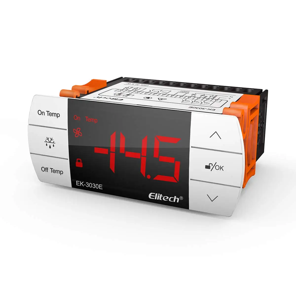 Elitech EK-3030E 110V Temperature Controller Thermostat Control System US CA Elitech EK-3030E 110V Temperature Controller Thermostat Control System US CA